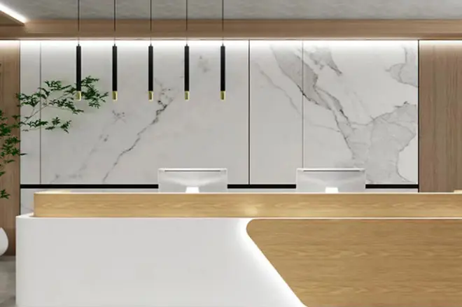 Kitchen Marble Wall Panelling